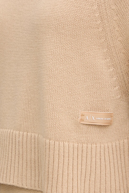 Armani Exchange sweter z dodatkiem wełny XW000767.AF13774 zielony