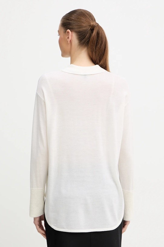 Odzież Armani Exchange kardigan wełniany XW000773.AF16602 beżowy