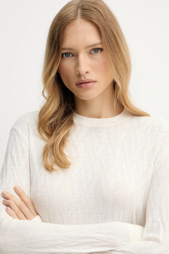 Armani Exchange sweter beżowy XW001317.AF16619