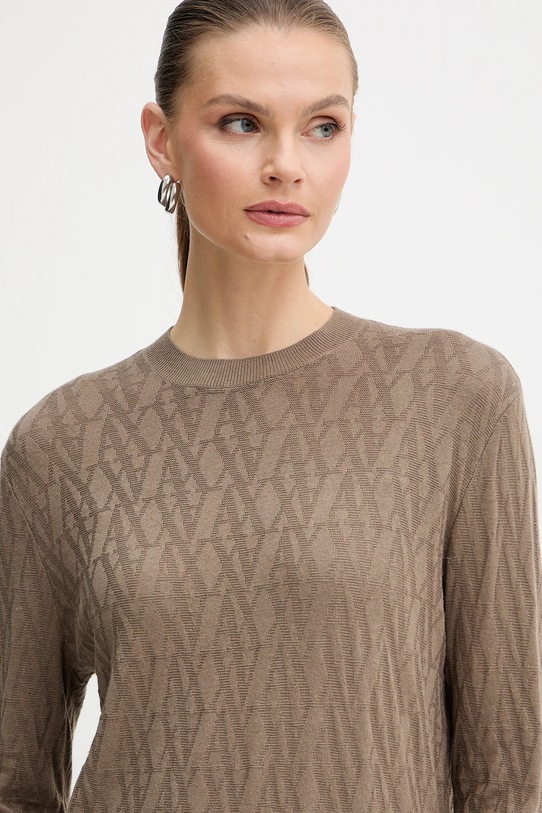 Armani Exchange sweter brązowy XW001317.AF16619