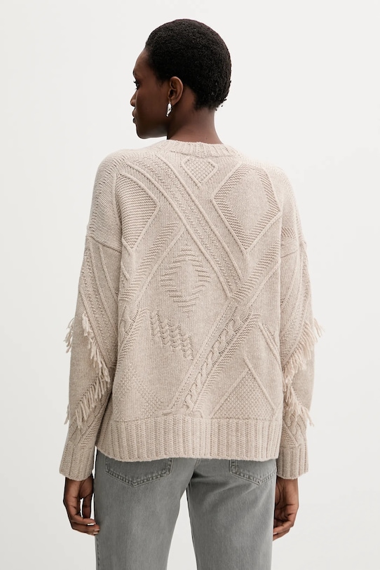 Îmbrăcăminte Weekend Max Mara cardigan din lână STALLO 2525346052600 bej