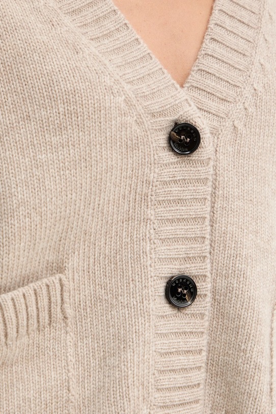 Weekend Max Mara kardigan wełniany FILMATO 2525346062600 beżowy