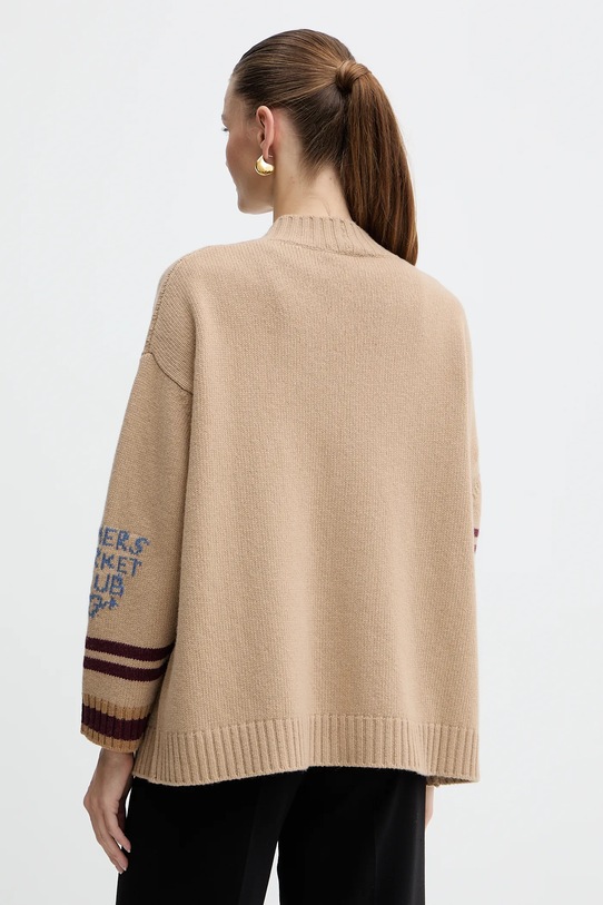 Oblečení Vlněný kardigan Weekend Max Mara BELGIO 2525346082600 béžová
