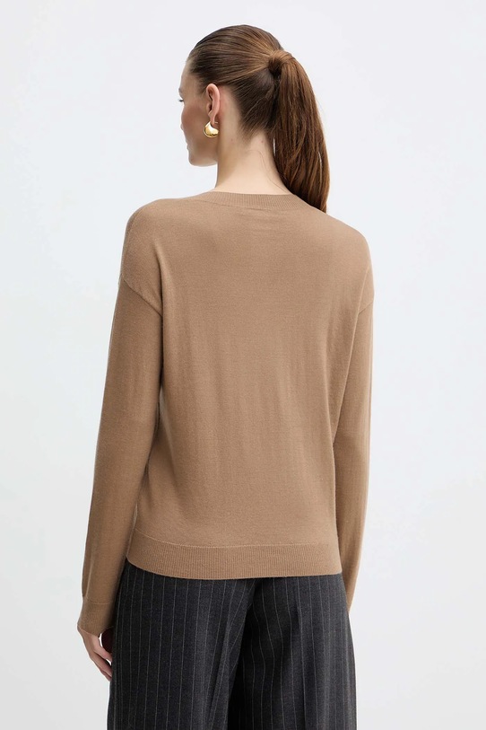 Odzież Weekend Max Mara sweter wełniany FIOCCHI 2525366042600 zielony