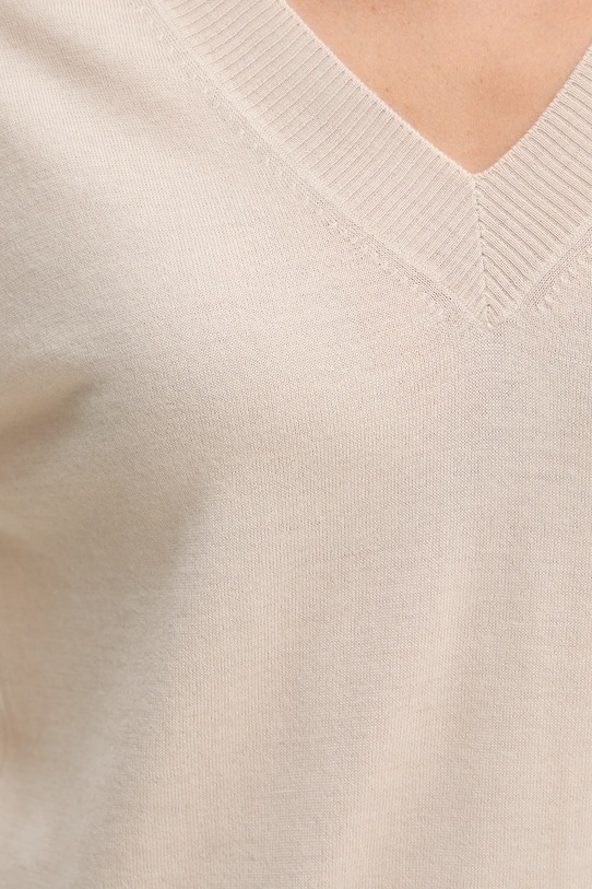 Шерстяной свитер Weekend Max Mara FIOCCHI 2525366042600 бежевый