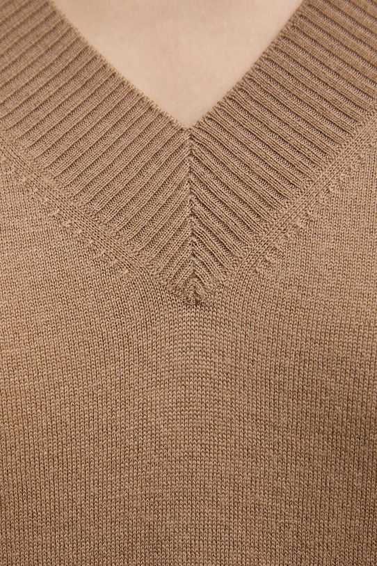 Vlnený sveter Weekend Max Mara FIOCCHI 2525366042600 hnedá