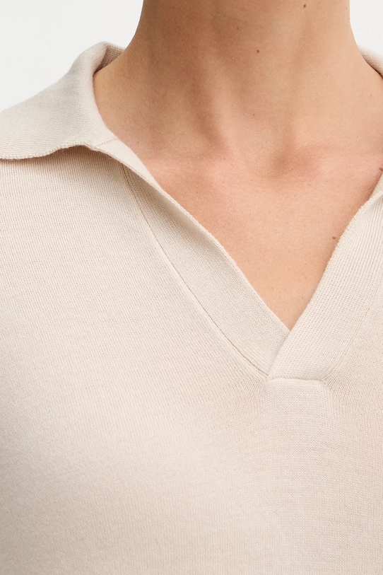 Vlněný svetr Weekend Max Mara CAPPA 2525366052600 béžová