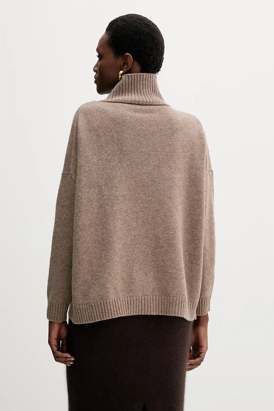 Îmbrăcăminte Weekend Max Mara pulover de lână BORGIA 2525366112600 maro
