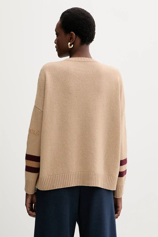 Îmbrăcăminte Weekend Max Mara pulover de lână PAVIDI 2525366262600 bej