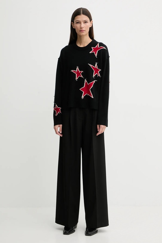 ZADIG&VOLTAIRE sweter kaszmirowy KWSW02842 czarny AW25