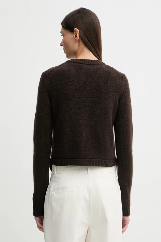 Odzież ZADIG&VOLTAIRE kardigan kaszmirowy KWCA01641 brązowy