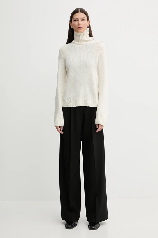 ZADIG&VOLTAIRE sweter kaszmirowy KWSW02923 beżowy AW25