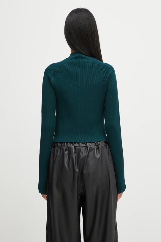 adidas Originals cardigan Slim Knit Tt JY2599 green AW25