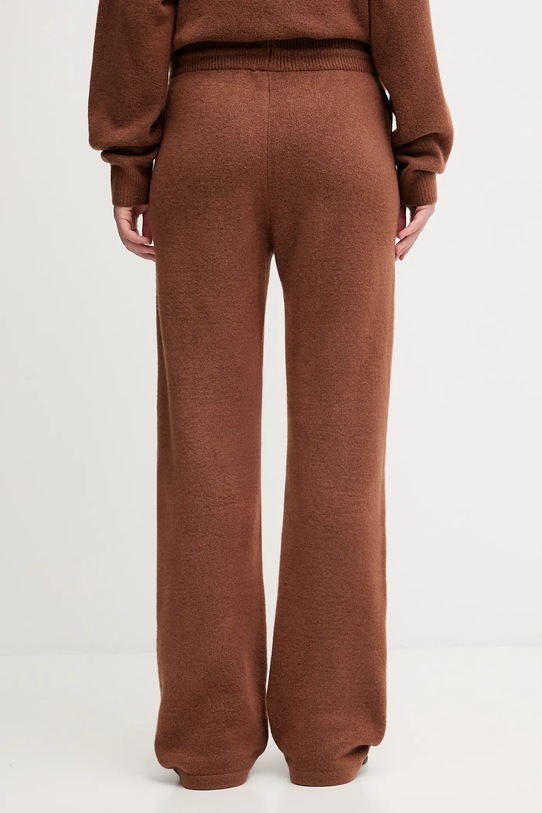Oblečenie Tepláky s prímesou vlny adidas Originals Knitted Pants KF2535 hnedá