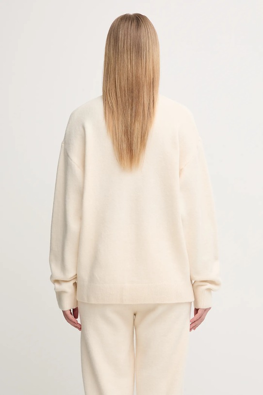 Oblečení Svetr z vlněné směsi adidas Originals Knitted Sweater KF2339 béžová