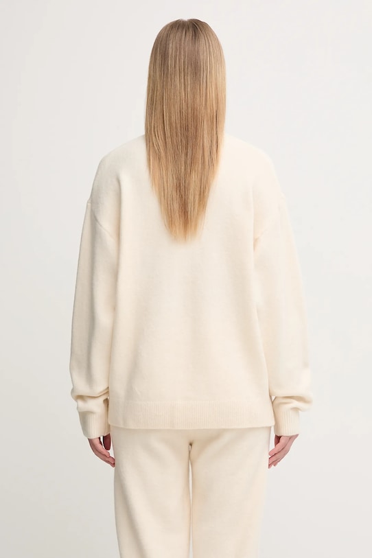 Clothing adidas Originals wool blend jumper Knitted Sweater KF2339 beige