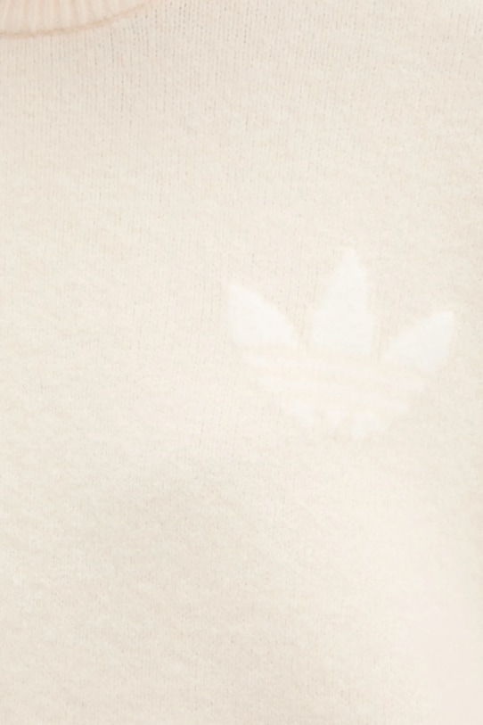 Πουλόβερ με προσθήκη μαλλιού adidas Originals Knitted Sweater KF2339 μπεζ