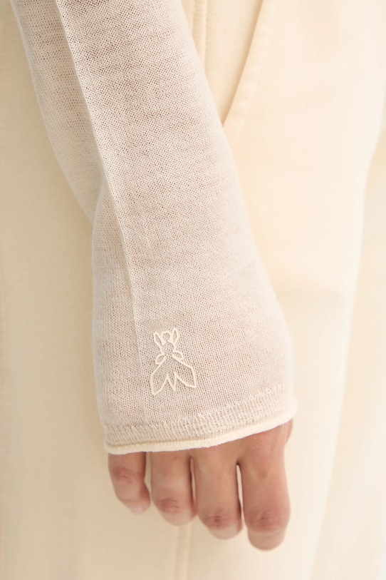 Vlnený sveter Patrizia Pepe 2K0347.K034 béžová