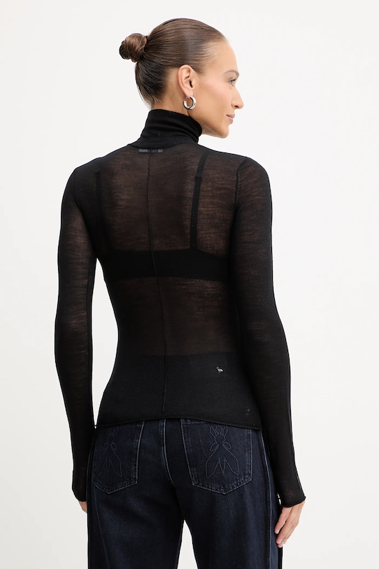 Oblečenie Vlnený sveter Patrizia Pepe 2K0347.K034 čierna