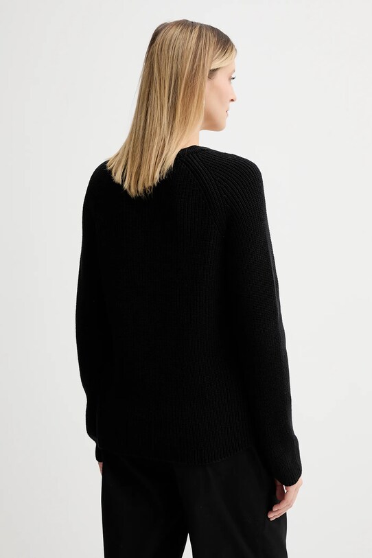 Odzież Marc O'Polo sweter bawełniany 506605960097 czarny