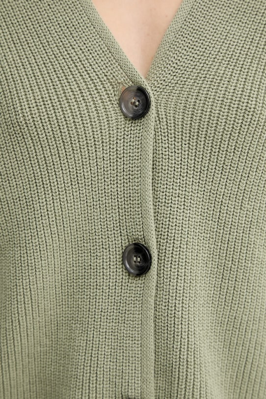 Bavlněný kardigan Marc O'Polo 506605961069 zelená