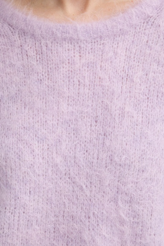 Vlnený sveter American Vintage NIB18A fialová