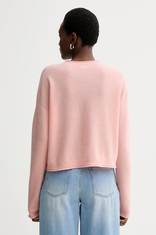 Odzież American Vintage sweter z wełną RAX18H różowy