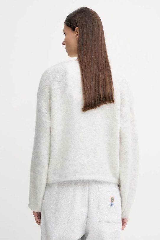 Odzież American Vintage sweter z dodatkiem wełny NUN18D szary