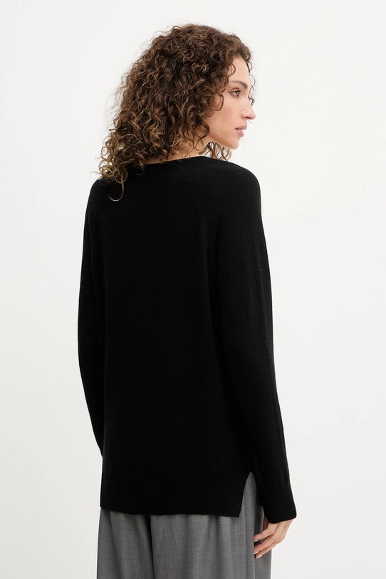 Îmbrăcăminte Ermanno Scervino pulover de lână 57TM055E52 negru