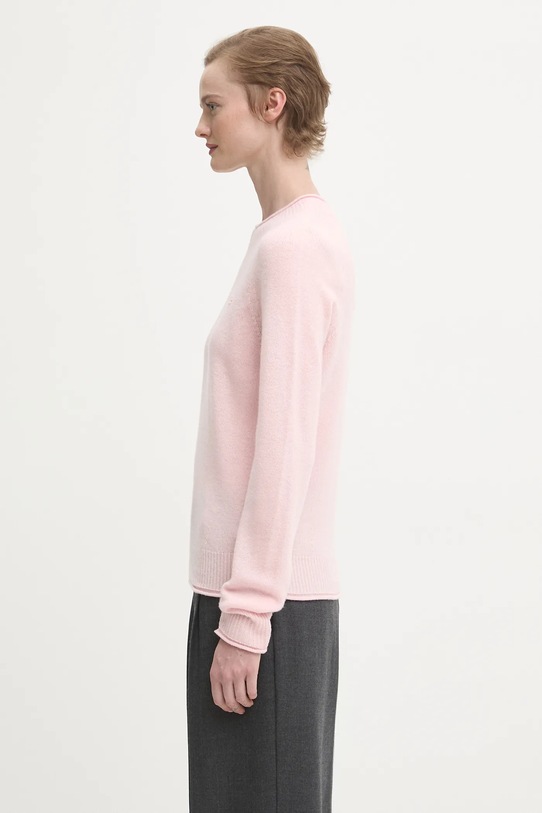 Вълнен пуловер Lacoste AF4160 розов AW25