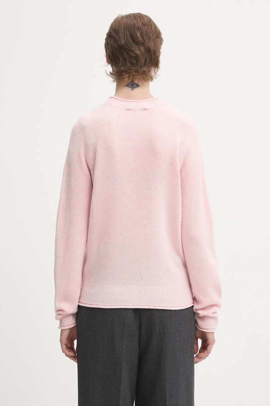 Дрехи Вълнен пуловер Lacoste AF4160 розов