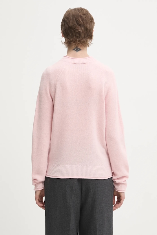 Дрехи Вълнен пуловер Lacoste AF4160 розов