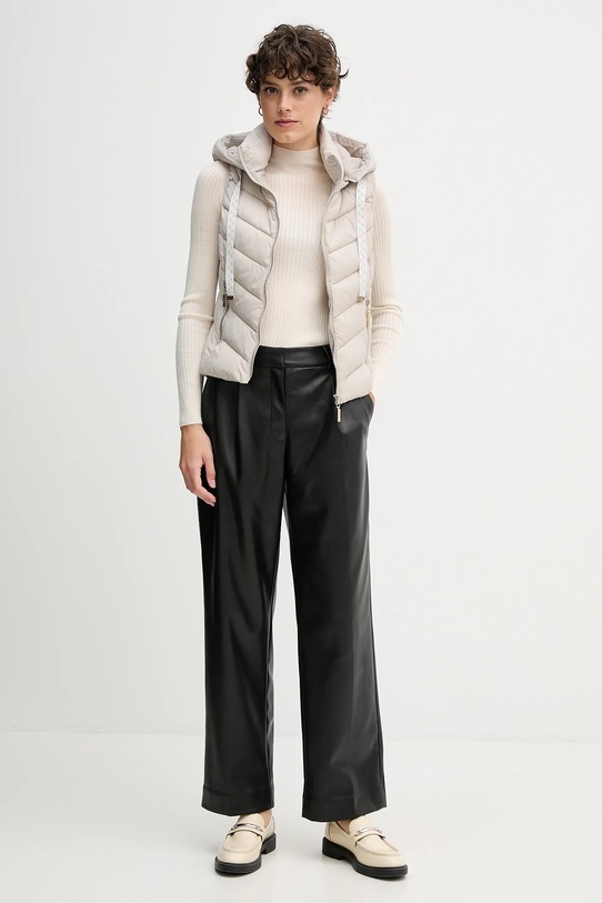 Шерстяной свитер Lacoste AF4189 бежевый AW25