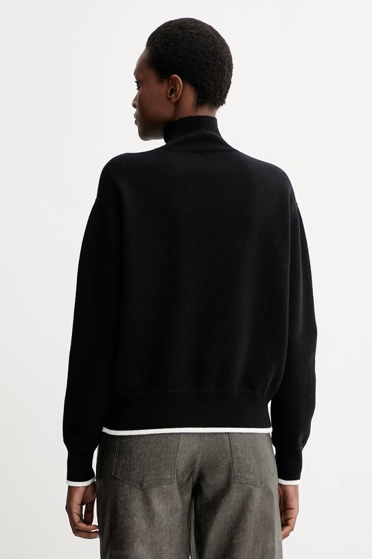 Odzież Kenzo sweter z dodatkiem wełny FF62PU7183LF czarny
