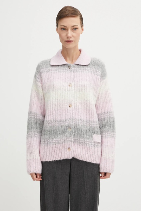 Kenzo cardigan de lână groase roz FF62CA7043CG