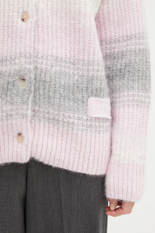 Kenzo cardigan de lână roz FF62CA7043CG