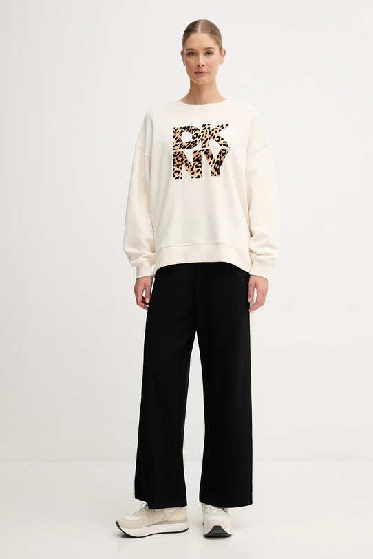 Dkny bluza DP5T1433 beżowy AW25