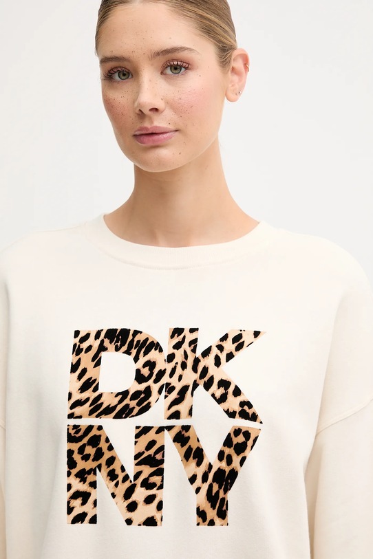 Dkny bluza beżowy DP5T1433