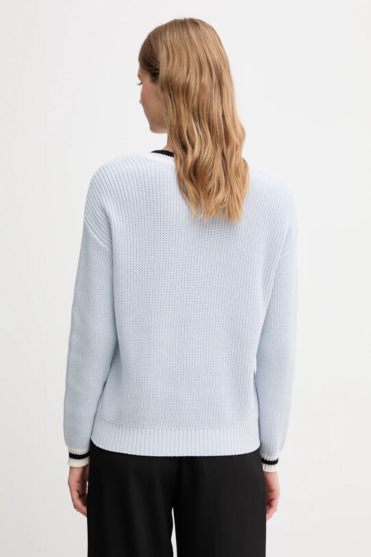 Odzież Dkny sweter bawełniany DJ5R0730 niebieski
