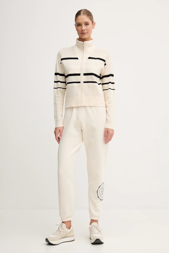 Dkny kardigan DP5R0756 beżowy AW25