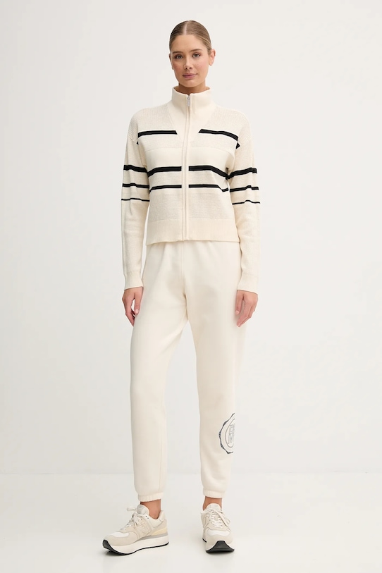 Dkny kardigan DP5R0756 beżowy AW25