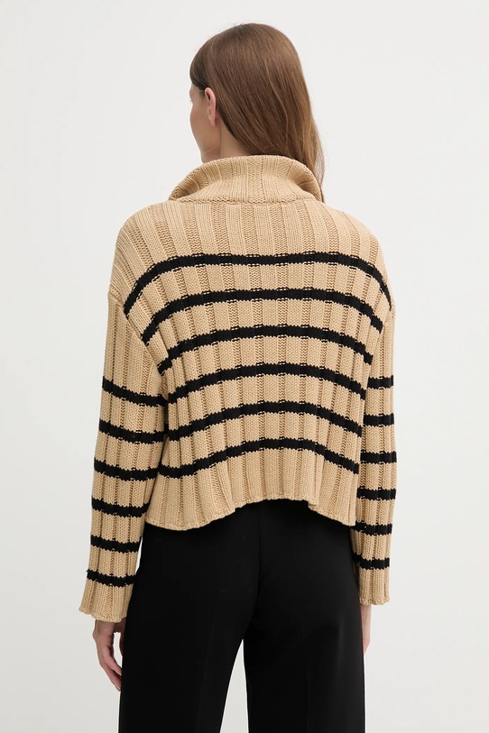 Oblečenie Bavlnený kardigán Dkny DJ5R0614 béžová