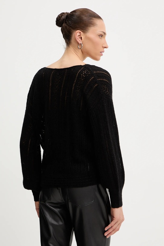 Odzież Guess sweter z dodatkiem wełny IZABELLA W5BR90.Z3HQ0 czarny