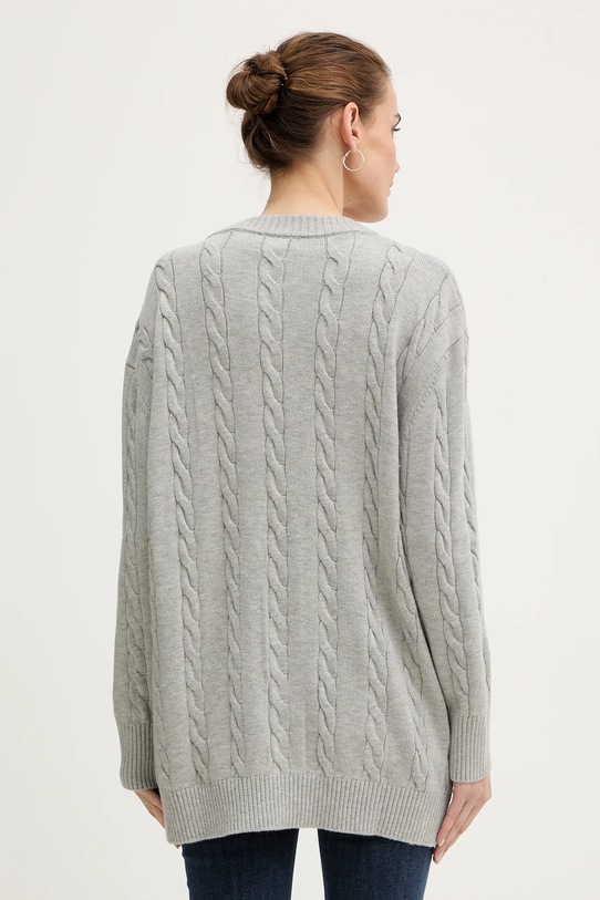 Odzież Guess kardigan z dodatkiem wełny ELSA W5BR37.Z1192 szary