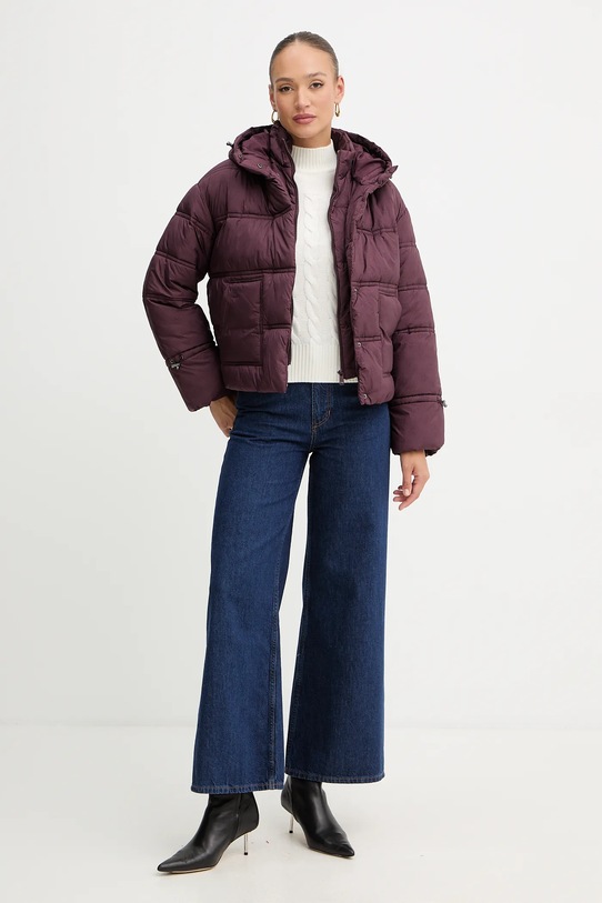 Πουλόβερ με προσθήκη μαλλιού Guess ELSA W5BR30.Z1192 μπεζ AW25