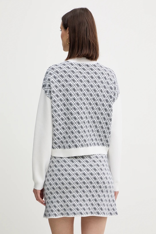 Îmbrăcăminte Guess pulover din amestec de lână AUBREY W5BR23.Z3JD2 bej