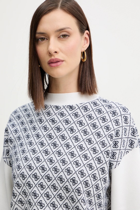 Guess pulover din amestec de lână AUBREY bej W5BR23.Z3JD2