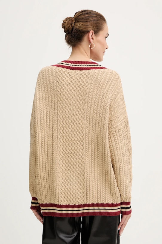 Odzież Guess sweter LINA W5BR0C.Z2ZK2 beżowy