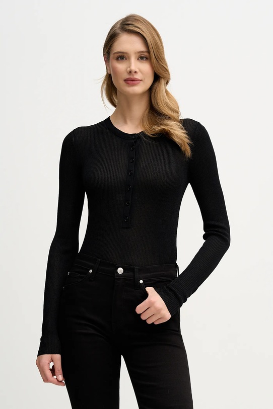 Sisley sweter pozostałe czarny 19EQM2024