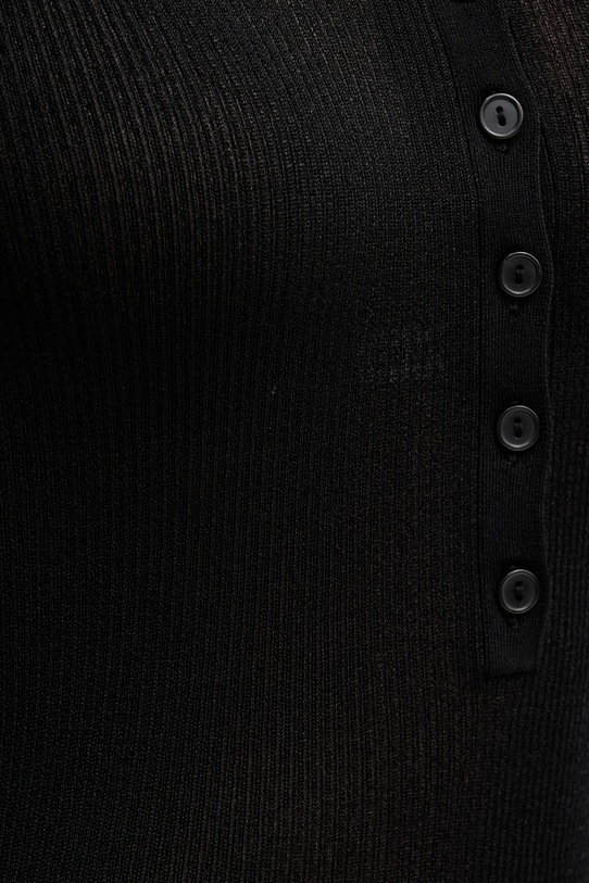 Sisley sweter 19EQM2024 czarny